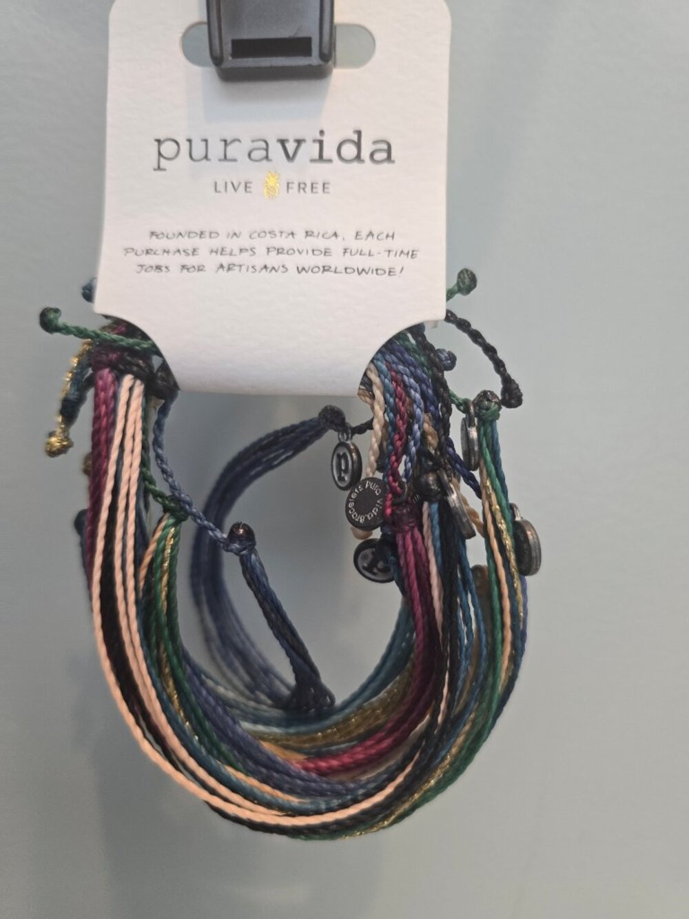 NWT Puravida Cord Bracelets Set of 10
